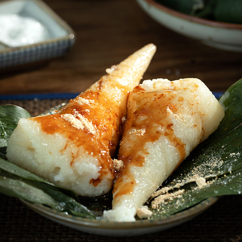 【券后价:9.9元】 【可签到】湖北特产原味白水粽1斤 - 不落一个旗舰店