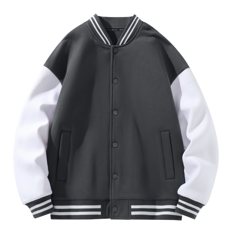 【券后价:89.9元】 JR真维斯加绒冬季宽松棒球服夹克 - 真维斯官方outlets店