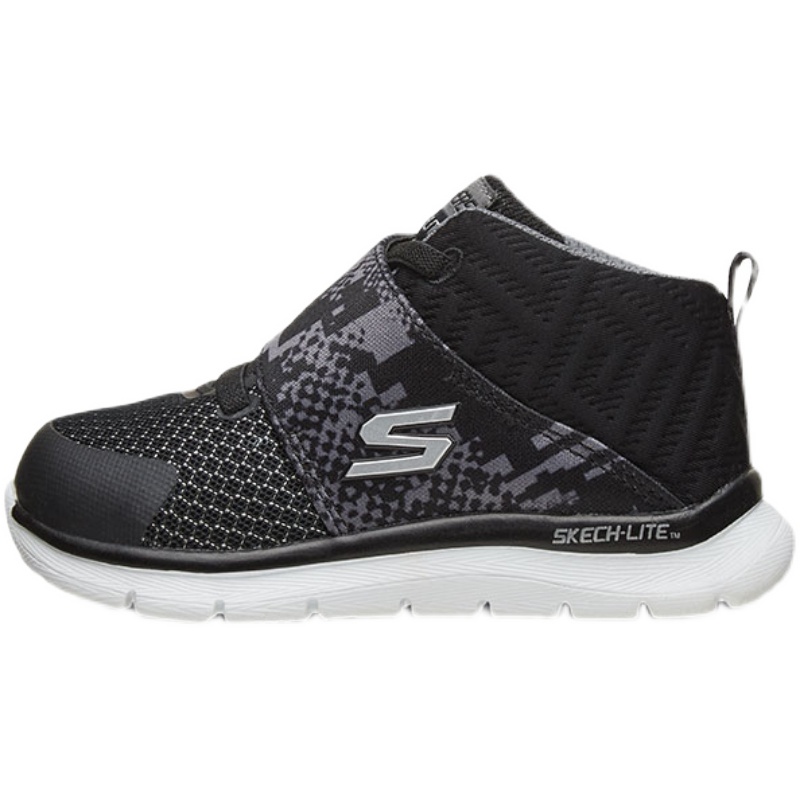 【券后价:69元】 斯凯奇男童冬季魔术贴加绒运动鞋 - skechers品牌店