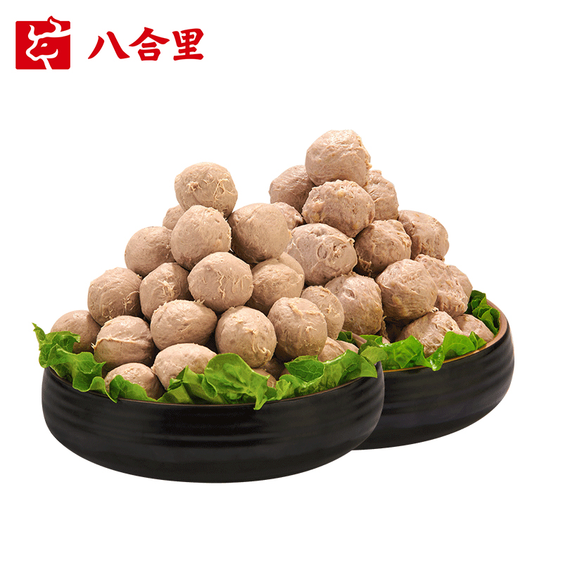【券后价:84元】 八合里手打双拼潮汕牛肉丸牛筋丸潮州正宗 - 八合里旗舰店