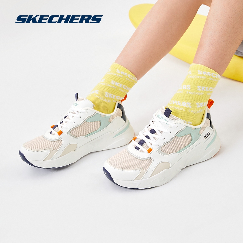 【券后价:209元】 拍2件！斯凯奇官方outlets马卡龙色老爹鞋 - skechers官方outlet店