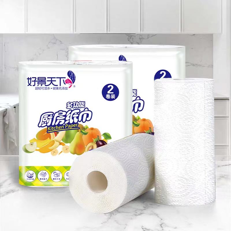 【券后价:6.9元】 【2卷*76节】厨房用纸好景天下吸油吸水 - 好景天下旗舰店