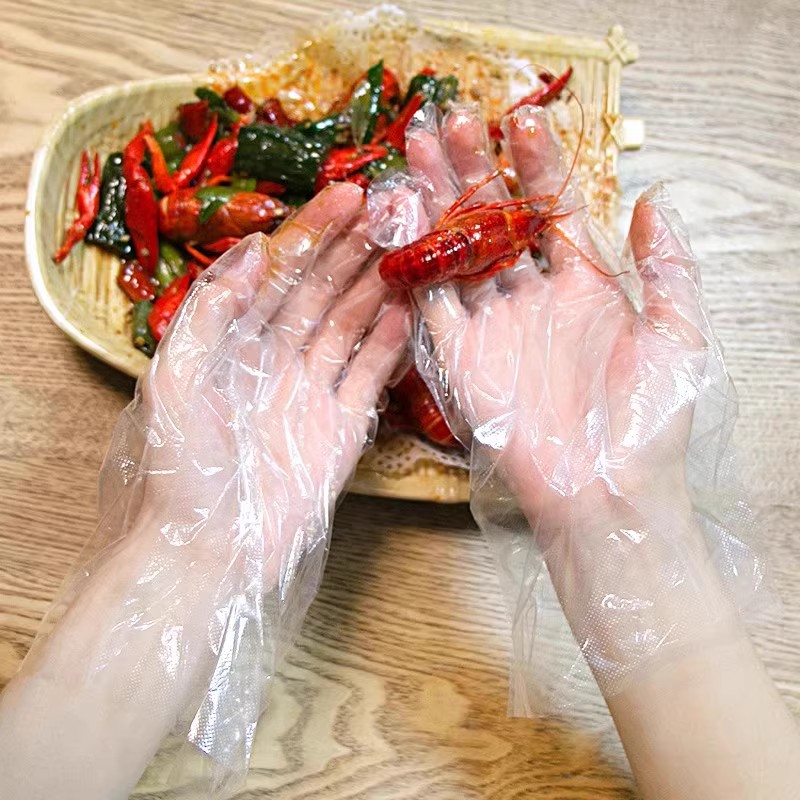 【券后价:1元】 【天降1+签到0撸】100只一次性手套家用食品