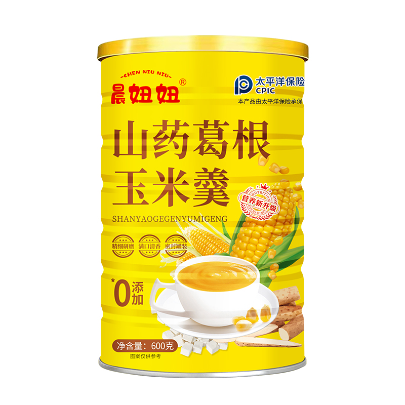 【券后价:7.9元】 可签到！山药葛根玉米羹粉桶装600g