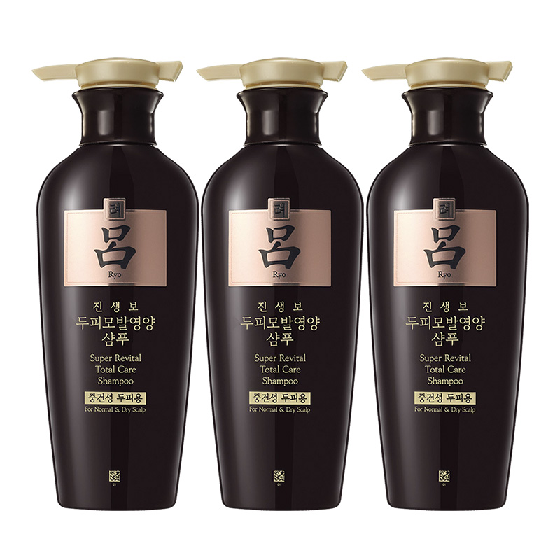 【券后价:89元】 RYO/吕黑吕莹韧滋养固发洗发水400ml*3瓶 - 天猫国际自营进口超市