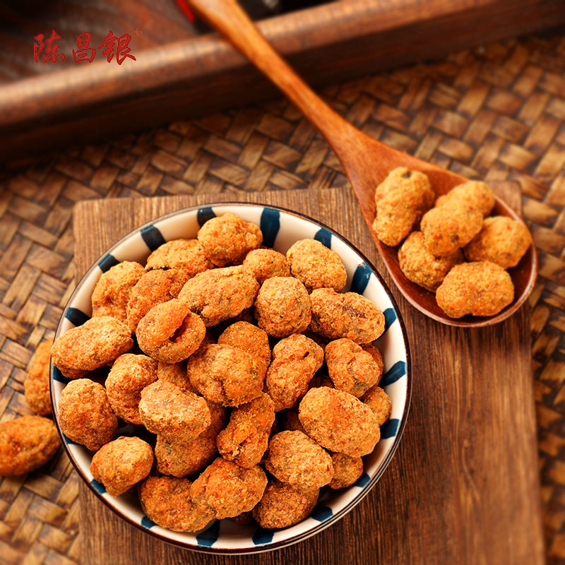 【券后价:11.9元】 陈昌银零食小吃怪味豆休闲零食160g*4 - 陈昌银旗舰店
