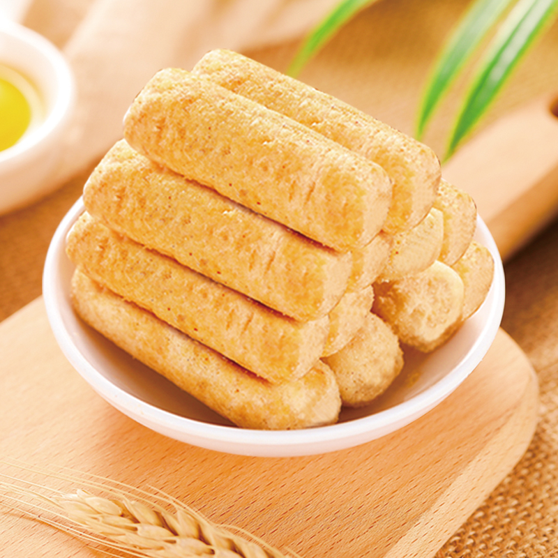 【券后价:0.1元】 官补到手0.1元！聪师傅蛋黄味脆米果10根 - 一大包零食