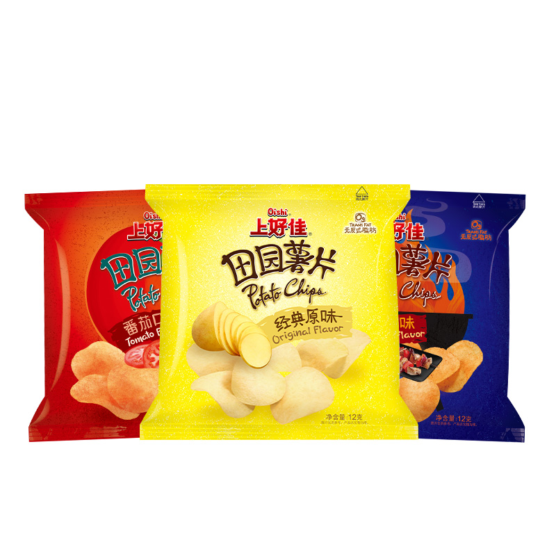 【券后价:0.1元】 【3个链接加购0.1】上好佳薯片12g*3
