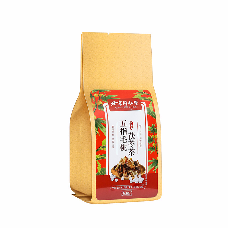 【券后价:5.8元】 同仁堂.五指毛桃去湿茯苓茶1袋*30包