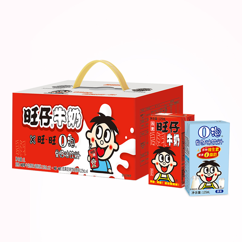 【券后价:42.9元】 旺旺旺仔牛奶+O泡果奶组合 - 天猫超市