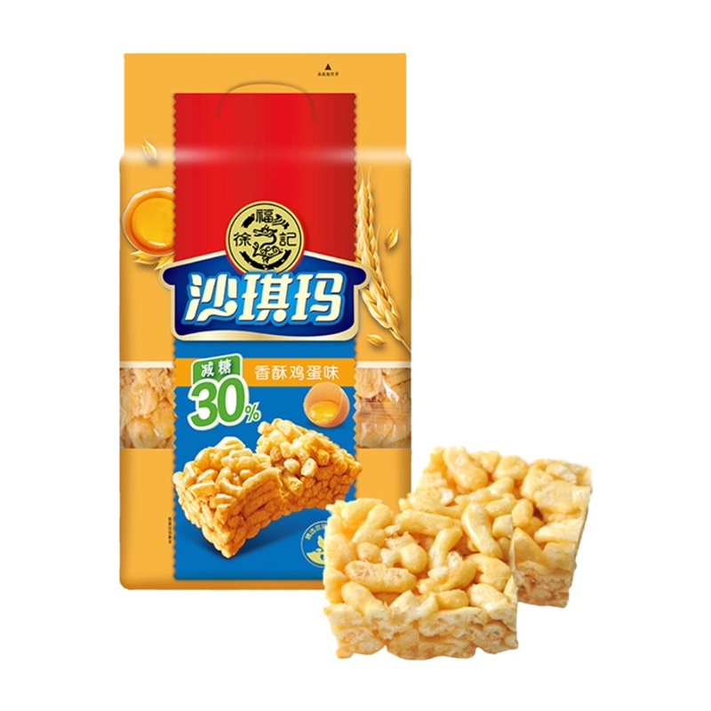 【券后价:13.9元】 【徐福记】减糖沙琪玛香酥鸡蛋味526g - 天猫超市