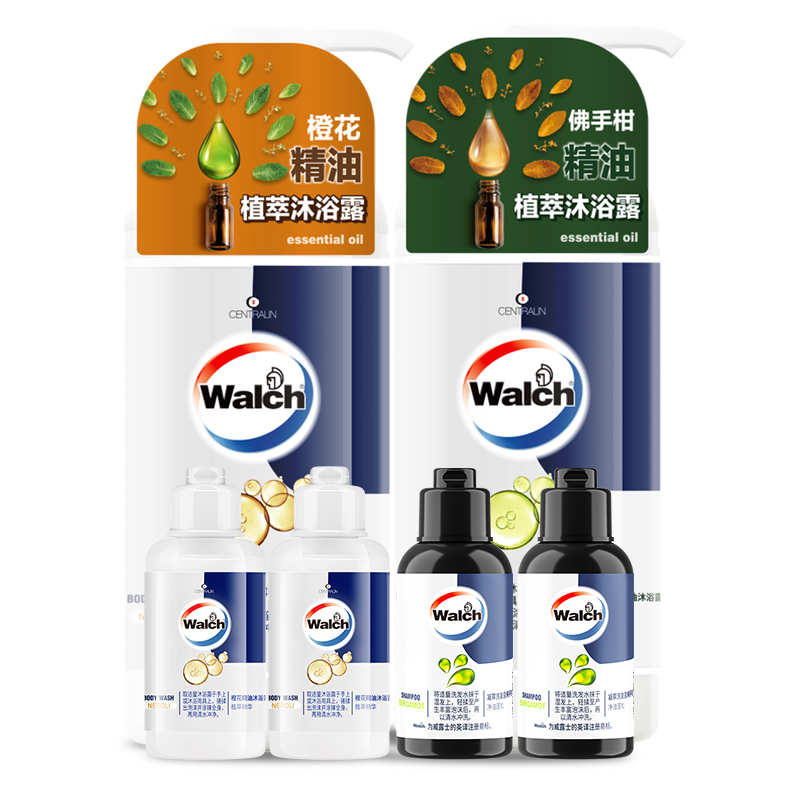 【券后价:44.9元】 威露士沐浴露600ml*2瓶+4瓶便携装 - 天猫超市