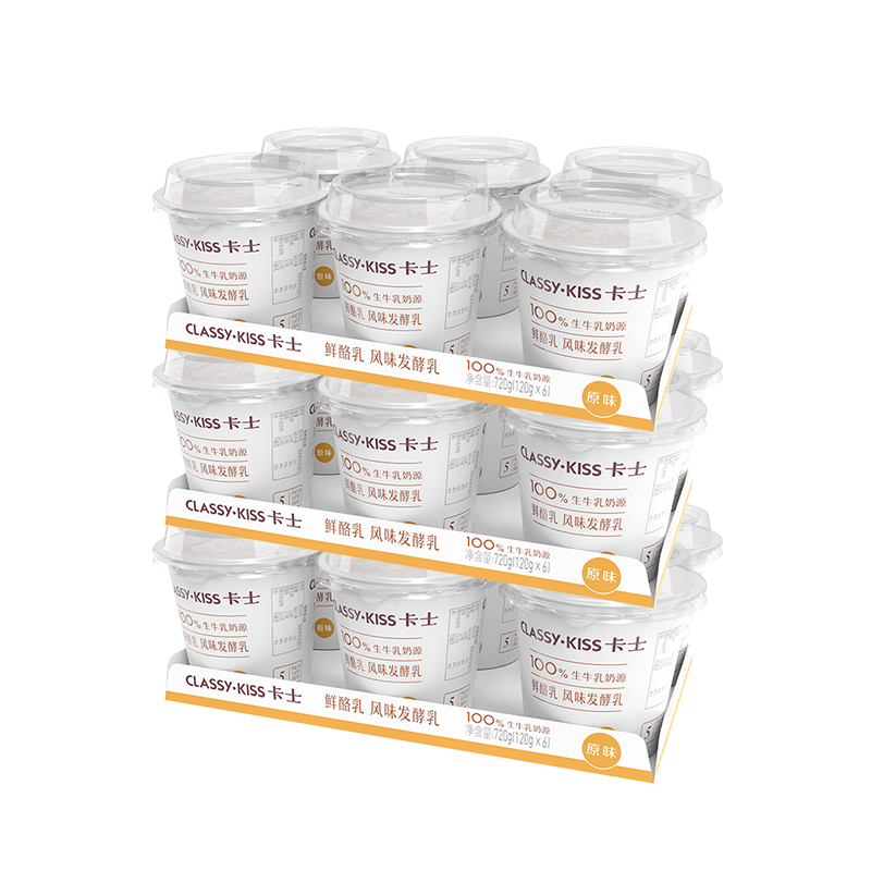 【券后价:49.99元】 猫超！卡士原味鲜酪乳120g*18杯 - 天猫超市