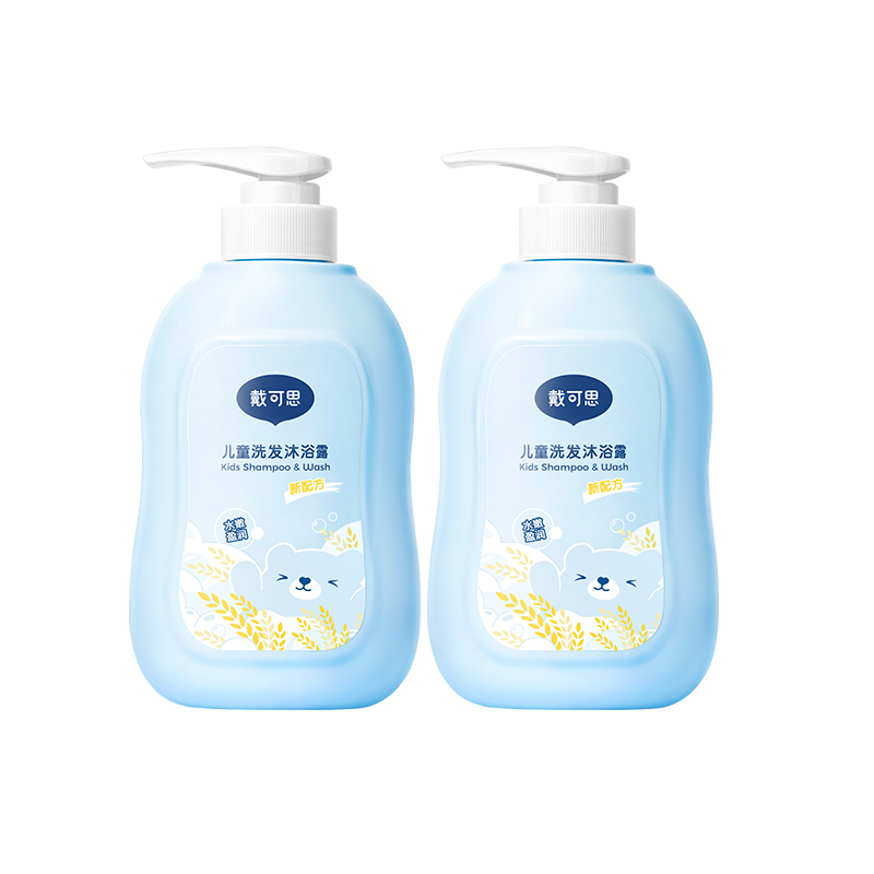 【券后价:69元】 戴可思儿童洗浴二合一800ml*2 - 天猫超市