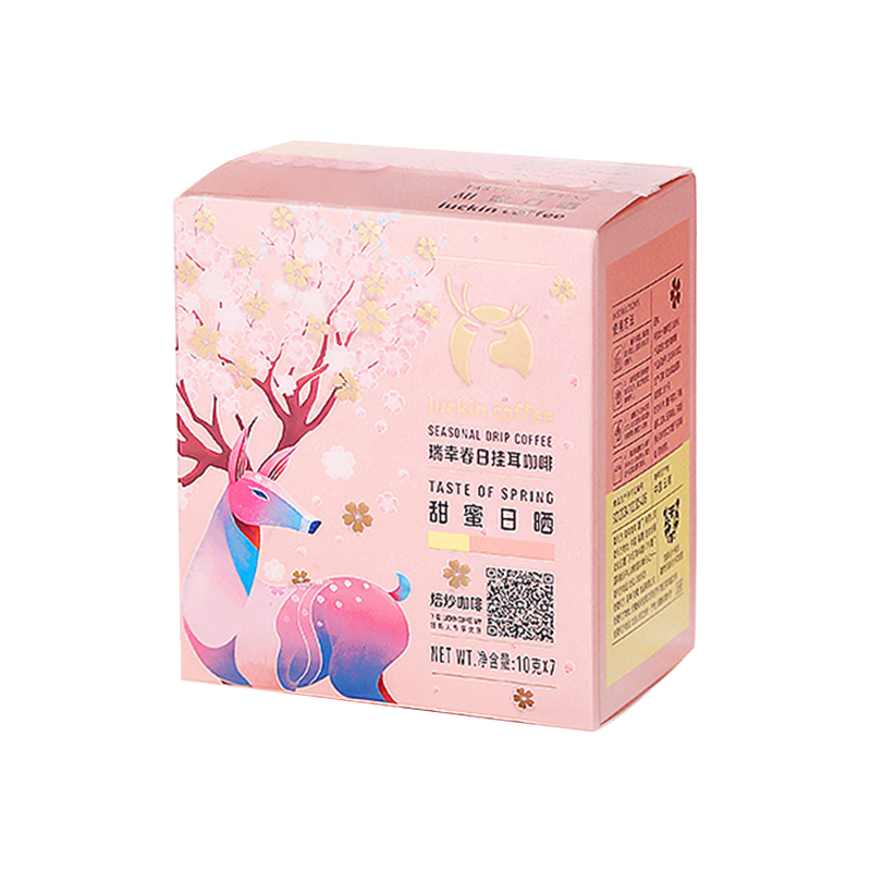 【券后价:60元】 瑞幸樱花限定挂耳咖啡10g*7包 - 天猫超市