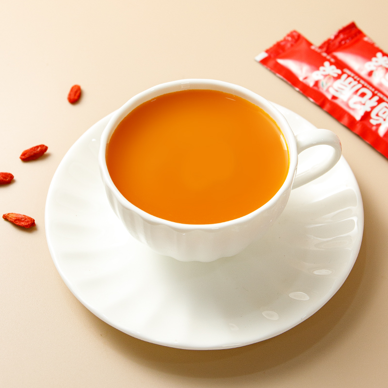 【券后价:5.9元】 【签到+黑盒】头茬宁夏枸杞原浆300g20条