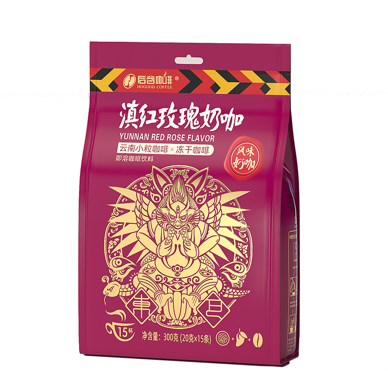 【券后价:24.5元】 【后谷】滇红玫瑰奶咖云南小粒咖啡 - 后谷旗舰店