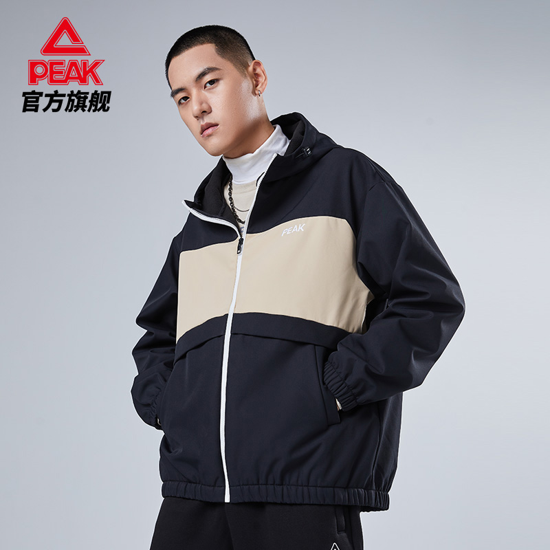 【券后价:163元】 匹克连帽加厚加绒外套 - 匹克官方旗舰店