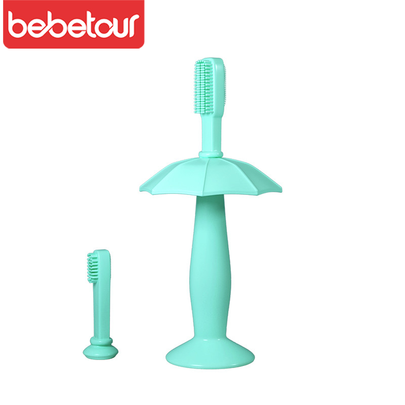 【券后价:9.9元】 bebetour婴儿牙刷硅胶万毛 - bebetour旗舰店