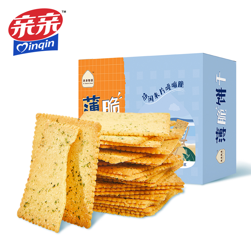 【券后价:13.9元】 亲亲薄脆饼干香薄饼干308g - qinqin亲亲旗舰店