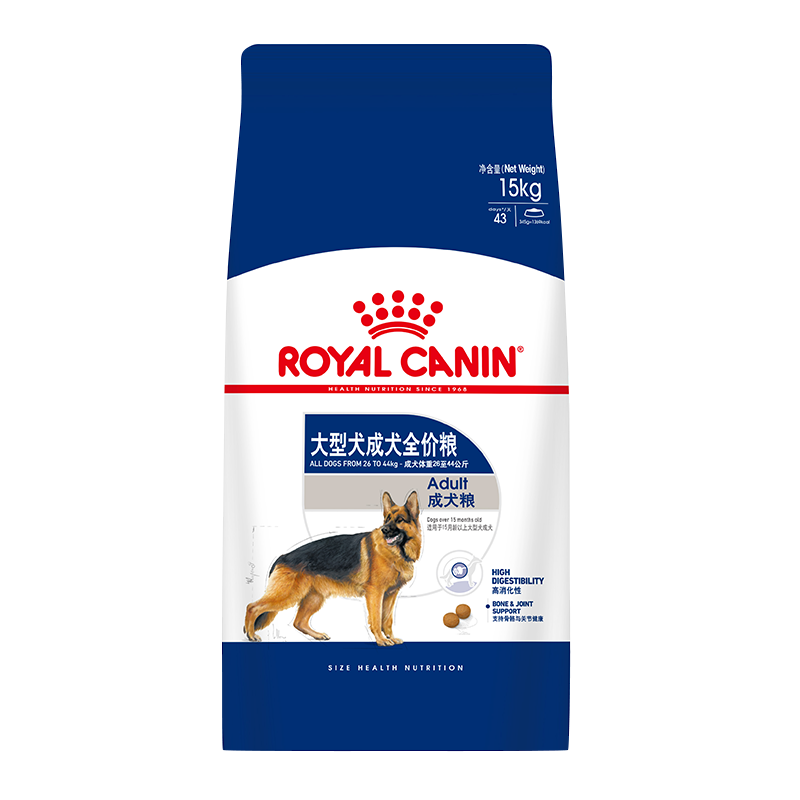【券后价:134.4元】 皇家GR26大型犬成犬粮4kg - 皇家麦乐多专卖店