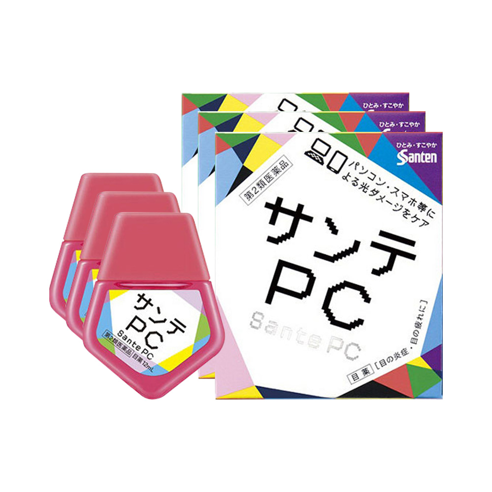 【券后价:224元】 拍3日本Santen参天PC电脑手机蓝光眼药水 - 天猫国际健研馆