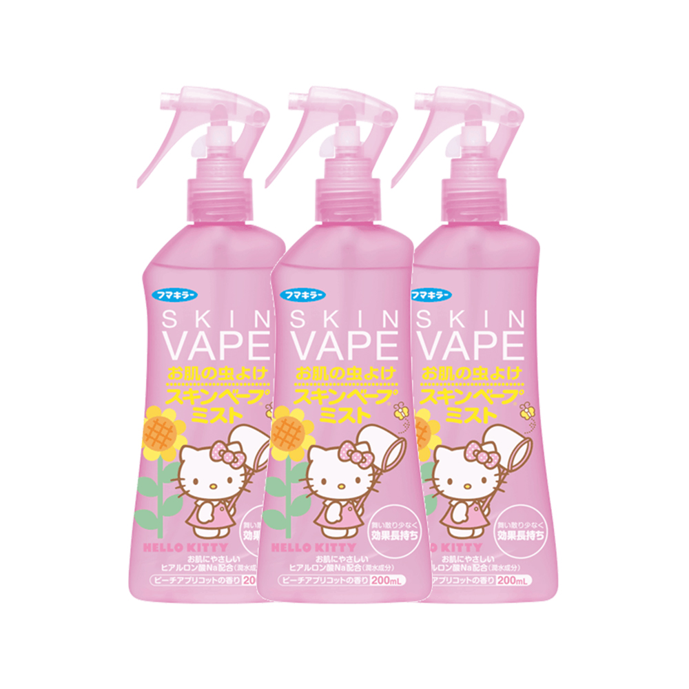 【券后价:85.8元】 3瓶！日本vape婴儿户外驱蚊喷雾200ml - 天猫国际进口超市