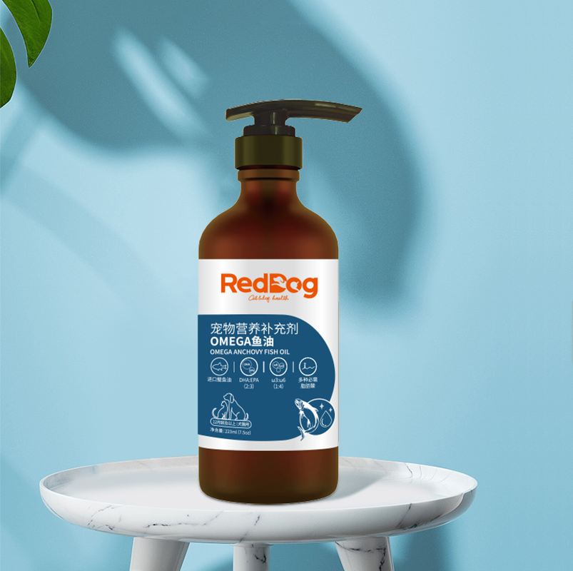 【券后价:89元】 红狗omega3进口鳀鱼油猫咪狗美毛护肤 - RedDog红狗旗舰店