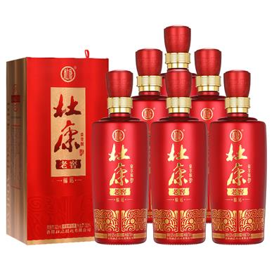 【券后价:268.9元】 杜康酒老窖福运豪享版整箱装52度750ml*6瓶 - 酒祖杜康旗舰店