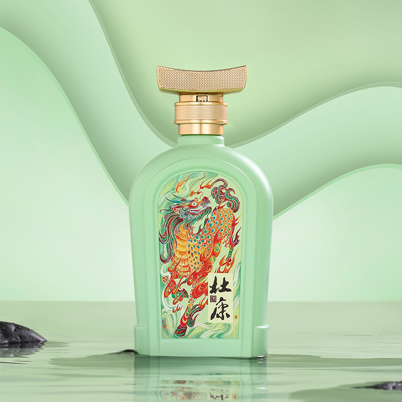 【券后价:337.76元】 杜康白酒麒麟献福52度浓香型500mL*2瓶 - 酒祖杜康旗舰店