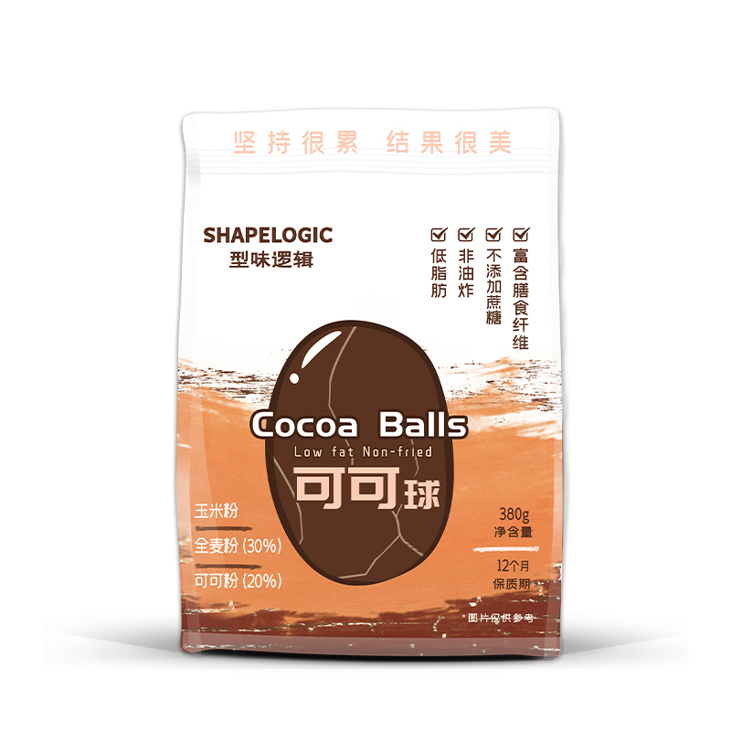 【券后价:17.2元】 型味逻辑可可球不额外添加蔗糖低脂代餐 - 型味逻辑旗舰店
