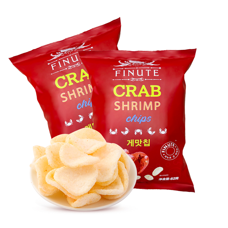 【券后价:19.9元】 【山姆同款】趣莱福圣诞树虾片82g*2 - 甄会选旗舰店