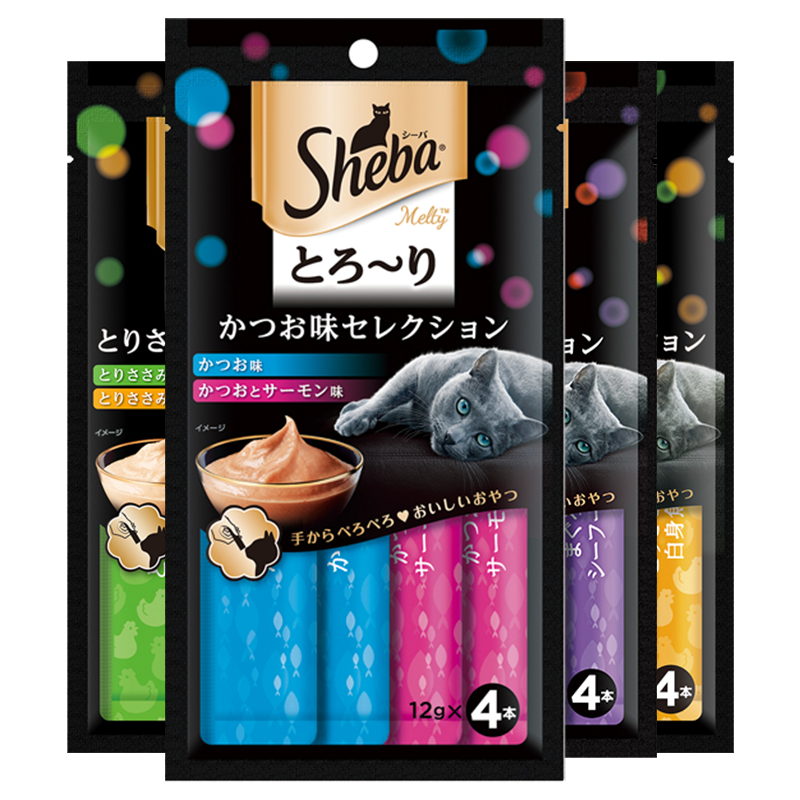 【券后价:38.93元】 sheba希宝猫咪零食猫条48g*6包 - 天猫国际进口超市