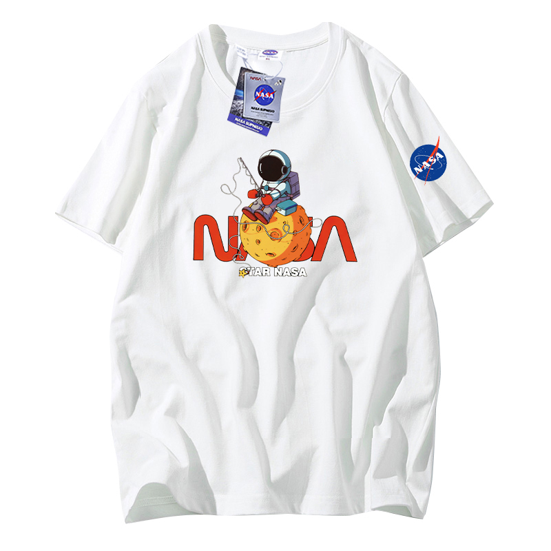 【券后价:39.9元】 【全款一个价】NASA联名款宽松短袖 - nyoz旗舰店