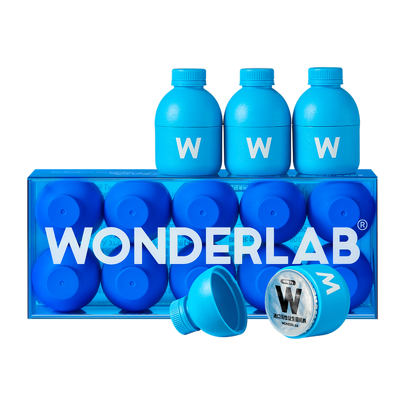 【券后价:89元】 WonderLab体重B420益生菌2g×10瓶 - 天猫超市