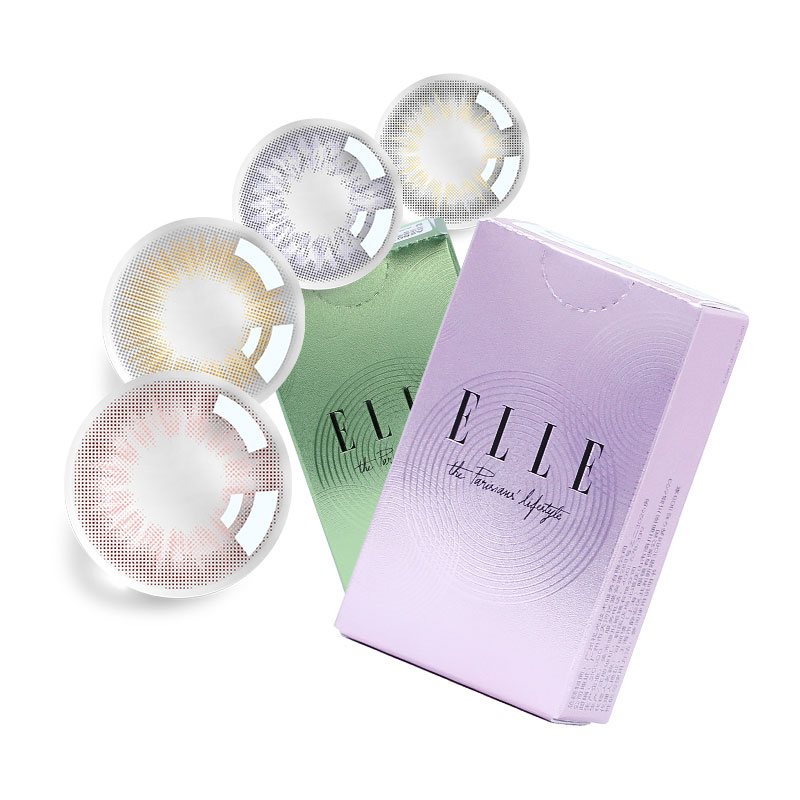 【券后价:39元】 elle隐形眼镜美瞳半年抛2片 - elle隐形眼镜旗舰店