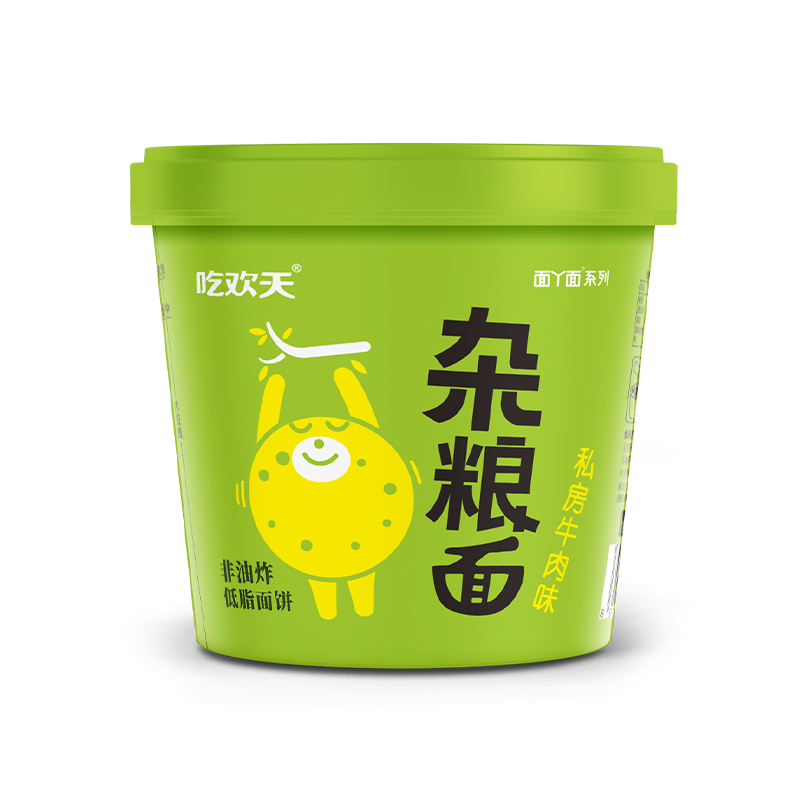 【券后价:8.9元】 【首单】吃欢天乔荞麦杂粮面4桶 - 吃欢天食品旗舰店