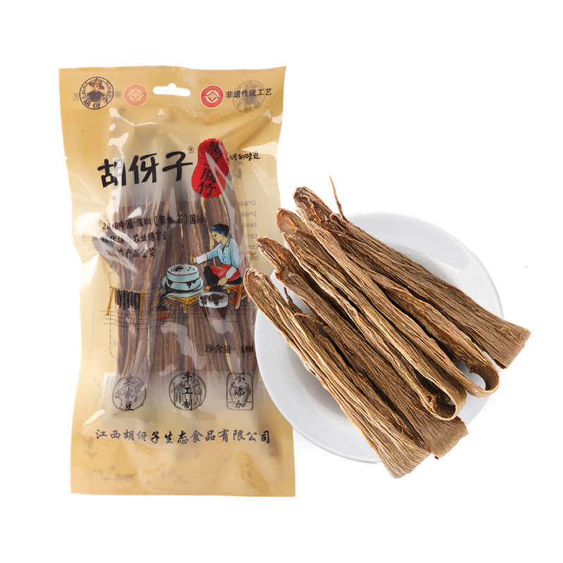 【券后价:15元】 胡伢子非遗无添加黑腐竹150g - 南方万年青食品专营店