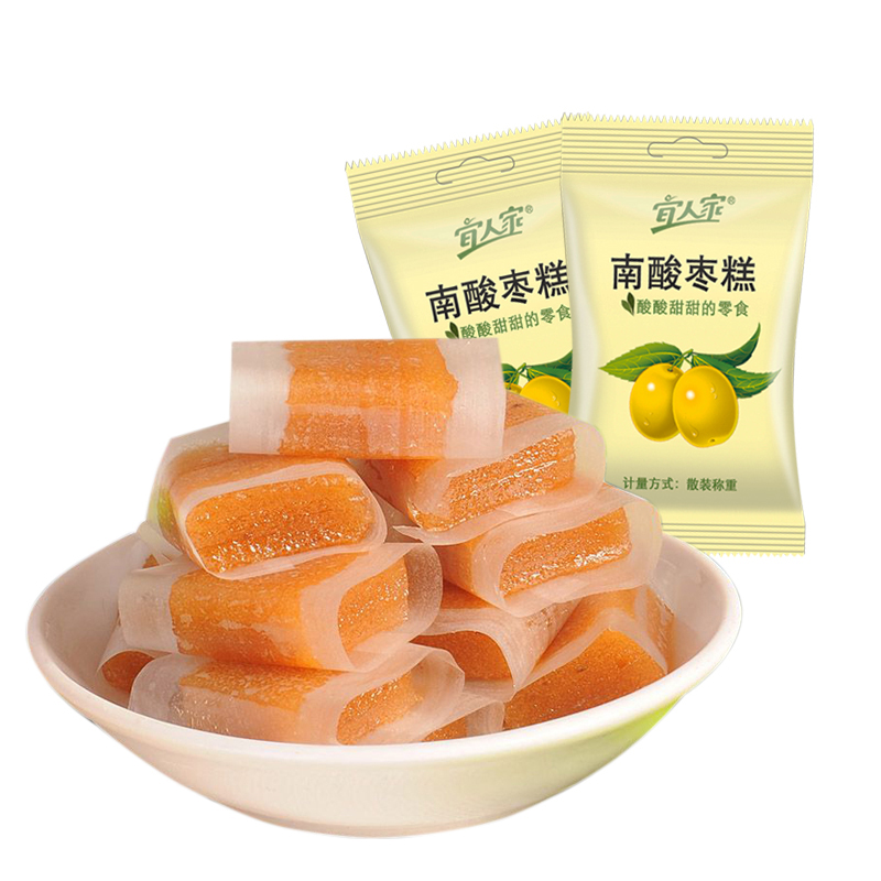 【券后价:3.37元】 【官补1.8+签到】宜人家酸枣糕100g