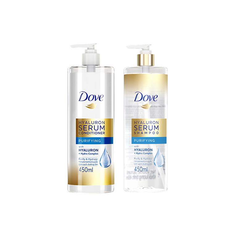 【券后价:83元】 Dove多芬玻尿酸无硅油洗发水450ml*2 - 天猫国际自营全球超级店
