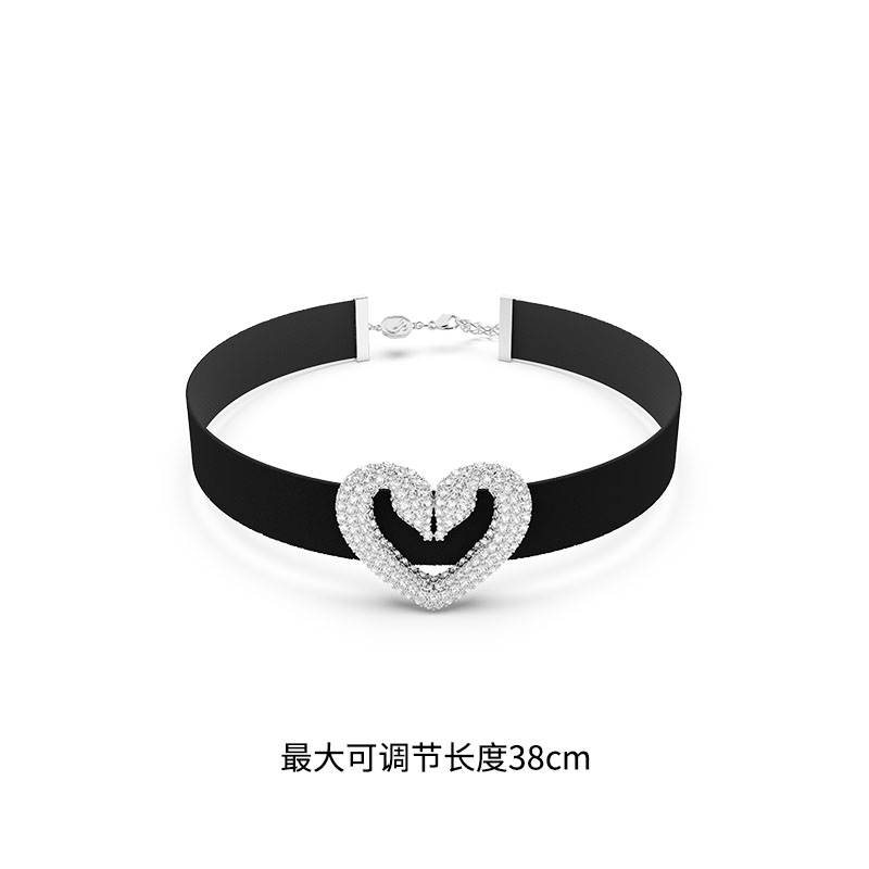 【券后价:651元】 施华洛世奇Una爱心天鹅束颈项链唯爱永恒 - 施华洛世奇官方旗舰店