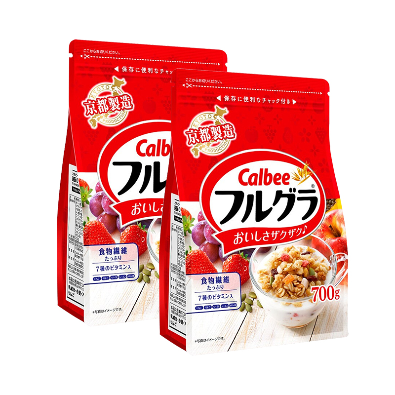 【券后价:49元】 卡乐比富果乐水果麦片700g*2袋 - MatsumotoKiYoshi海外旗舰店