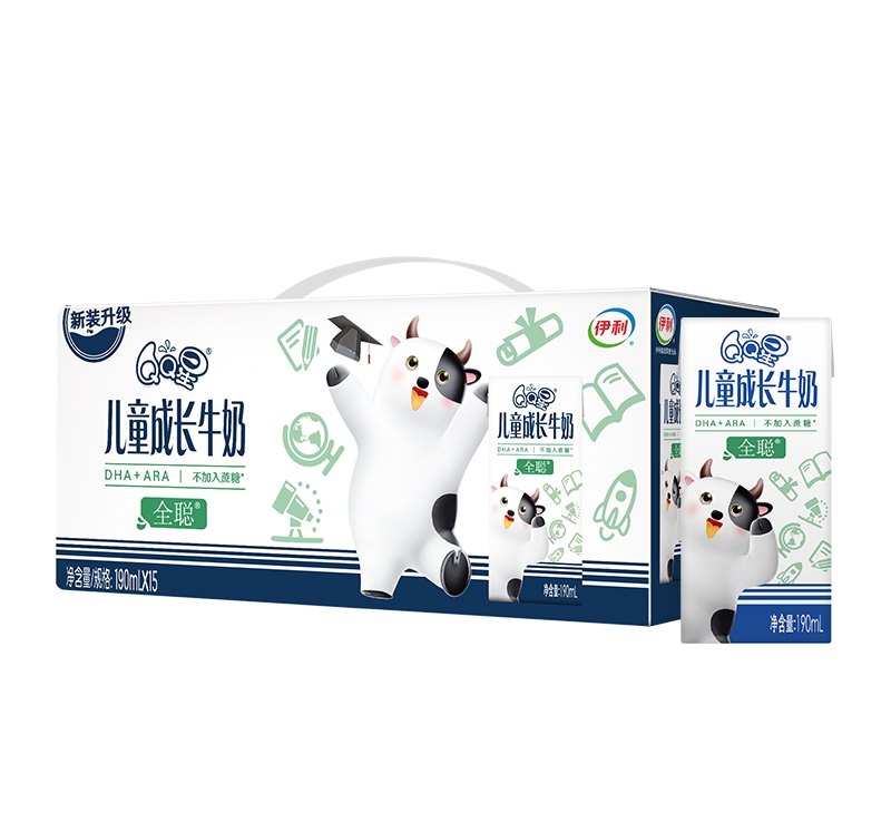 【券后价:30元】 30盒！伊利QQ星儿童成长牛奶全聪型 - 伊利旗舰店