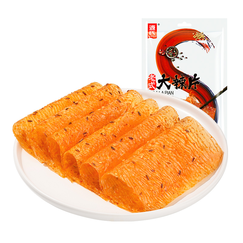 【券后价:19.9元】 【源氏】辣条大辣片148g*5包 - 源氏食品旗舰店