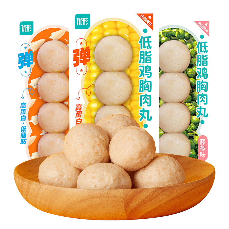 【券后价:35.9元】 【优形】低脂鸡胸肉丸720g/12根 - 凤祥食品旗舰店