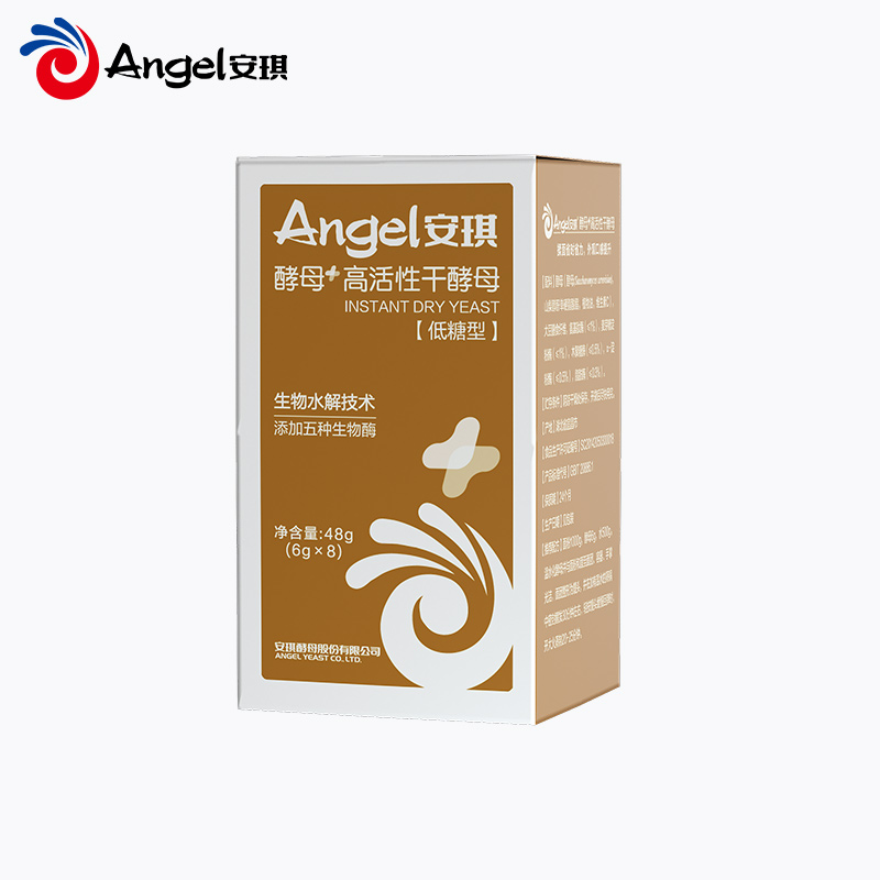 【券后价:9.9元】 签到+首单！安琪酵母+高活性干酵母粉6g*8袋
