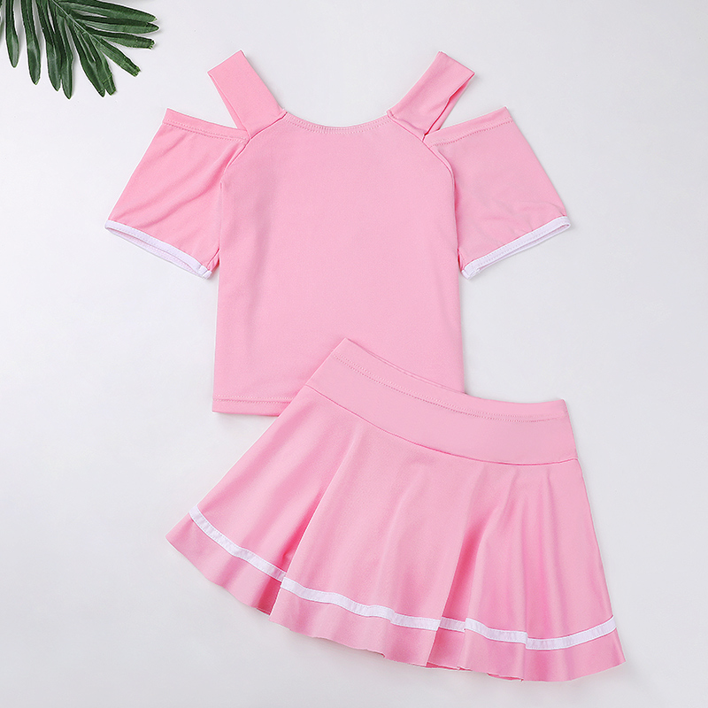 【券后价:14.9元】 儿童泳衣女童夏季分体裙式防晒泳装 - 梵迪拉旗舰店