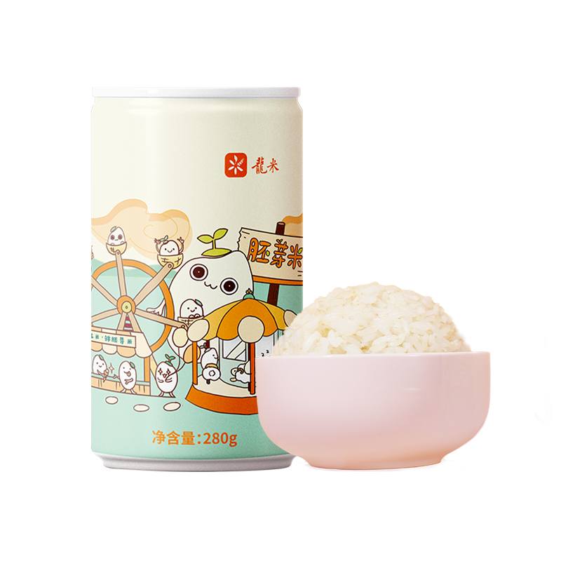 【券后价:19.9元】 【280g*2】东北五常胚芽米营养粥辅食 - 龙米家旗舰店