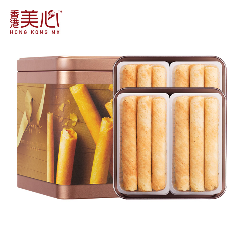 【券后价:70元】 【美心官旗】精致原味鸡蛋卷礼盒208g - 美心官方旗舰店