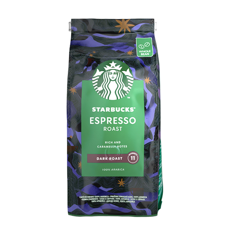 【券后价:132.9元】 【星巴克】深度烘焙意式浓缩咖啡豆450g - 天猫超市
